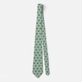 Geluk van het Irish Clover Stropdas (Voorkant)
