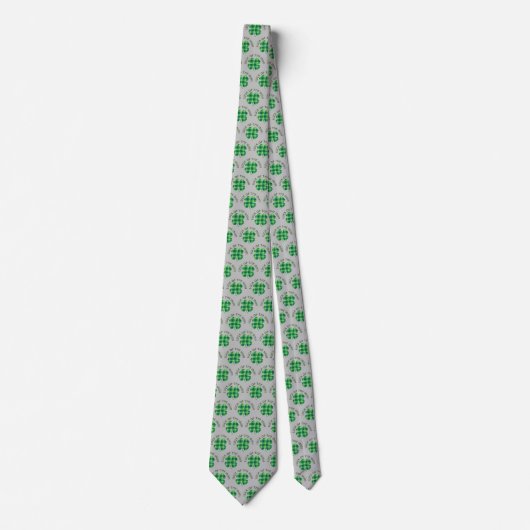 Geluk van het Irish Clover Stropdas (Voorkant)
