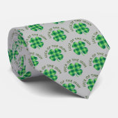 Geluk van het Irish Clover Stropdas (Opgerold)
