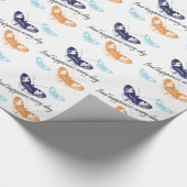 Geluk Vlinders Cadeaupapier (Hoek)