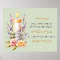 Geluk Voelt goed Poster