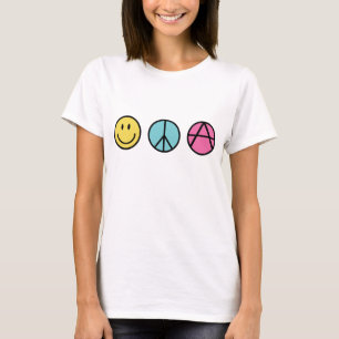 Geluk Vrede en VrijheidT-Shirt T-shirt