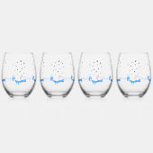 Geluk Wijnglas Zonder Voet (Links)