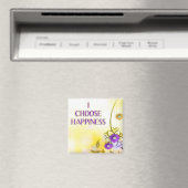 Geluk ...Zelfbevestiging statement magneten (Insitu (Vaatwasser))