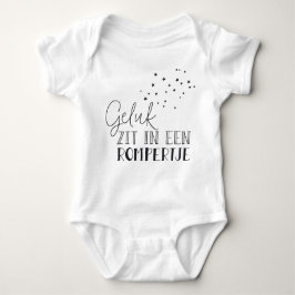 Geluk zit in een rompertje romper