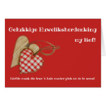 Gelukk Huweliksherdenking mijn leven!