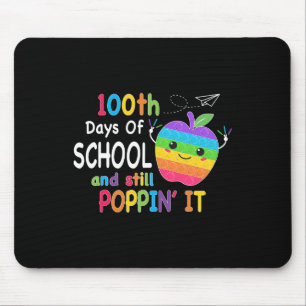Gelukkig 100 dagen school en nog steeds knallend 1 muismat