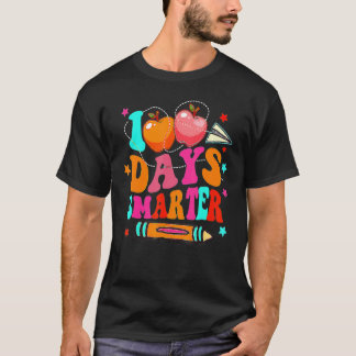Gelukkig 100 dagen slimmer Retro 100ste dag van sc T-shirt