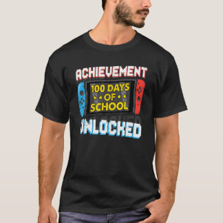 Gelukkig 100e dag van schoolbeoefening zonder gesl t-shirt
