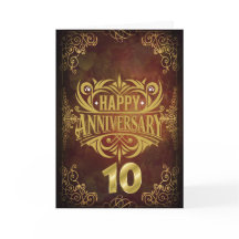 Gelukkig 10-jarig jubileum