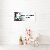 Gelukkig 12e verjaardagsfeest Verlichte banner (Insitu)