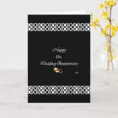 Gelukkig 13de. Weddenschap Jubileum Lace Kaart (Gele Bloem)