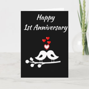 ***GELUKKIG 1e JUBILEUM*** AAN DE LIEFDE VAN MIJN Kaart