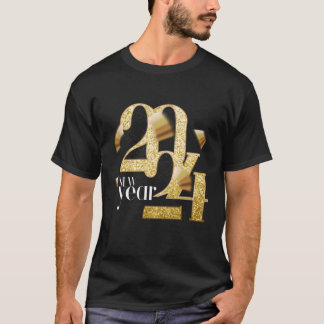 Gelukkig 2024 Oud en Nieuw Py-benodigdheden 2024 G T-shirt