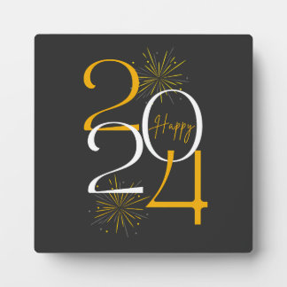 gelukkig 2024 oudejaarsavond T-Shirt Fotoplaat