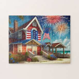 Gelukkig 4 juli Art Daily puzzel Recent