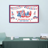 GELUKKIG 4 JULI BANNER (Beurs)