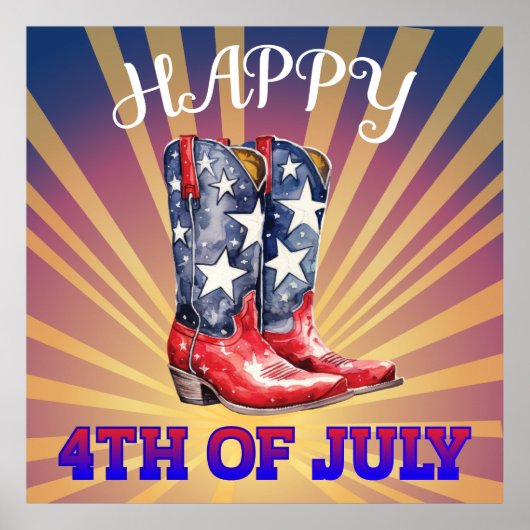 Gelukkig 4 juli Poster (Voorkant)