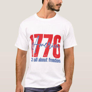Gelukkig 4 juli T-shirt