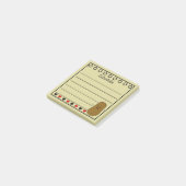 Gelukkig Aardappel Schema Geel Post-it® Notes (Schuin)