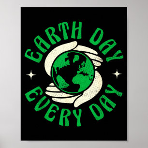 Gelukkig Aardedag T-shirt Schattige Aardedag 2025 Poster