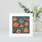 Gelukkig achtervolgde Halloween! Kaart (Staand voorkant)