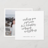 Gelukkig alles feestdagenkaart (Voorkant / Achterkant)