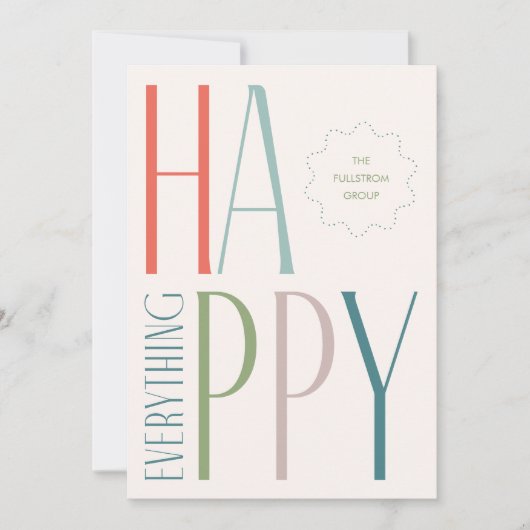 Gelukkig alles kaart (Voorkant)