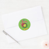 Gelukkig alles ronde sticker (Envelop)