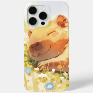 Gelukkig als een Capibara iPhone 15 Pro Max Hoesje