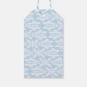 Gelukkig altijd daarna blauwe Elegante Verhalenboe Cadeaulabel