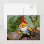 gelukkig appel briefkaart (Voorkant / Achterkant)