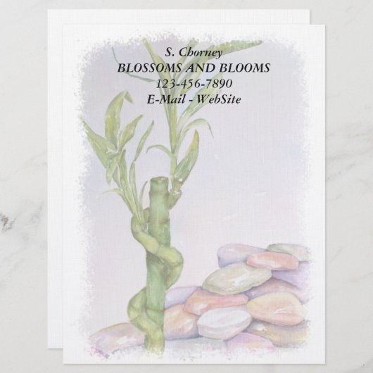 GELUKKIG BAMBOE  BRIEFHOOFD (Voorkant / Achterkant)