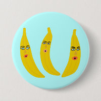 Gelukkig Bananen Trio Whimsical