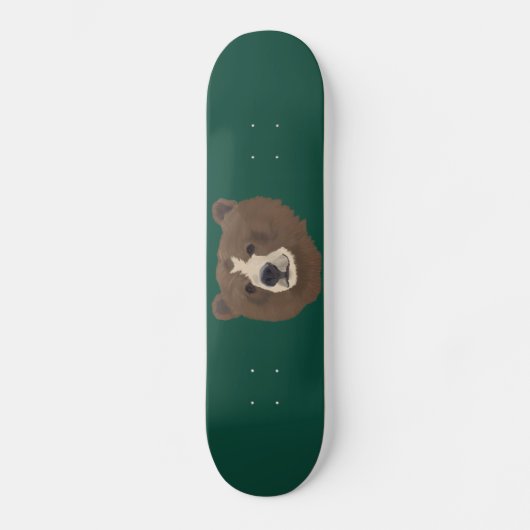Gelukkig Beer Skateboard (Voorkant)