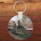 Gelukkig Beer Sleutelhanger (Voorkant)