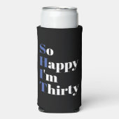 Gelukkig ben ik 30e verjaardag Seltzer Ca (Seltzer Voorkant)