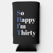 Gelukkig ben ik 30e verjaardag Seltzer Ca (Voorkant)