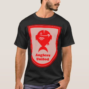 Gelukkig ben ik hier baars vissen Funny Baars Viss T-shirt