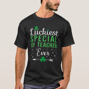 Gelukkig beste leraar in het bijzonder t-shirt