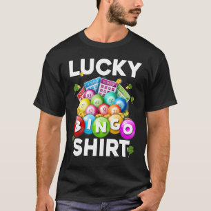 Gelukkig Bingo Gokken Bingo T-shirt