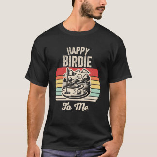 Gelukkig Birdie Voor Mij Golfbaan Vintage T-shirt