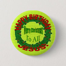 GELUKKIG BIRTHDAY, JESUS!