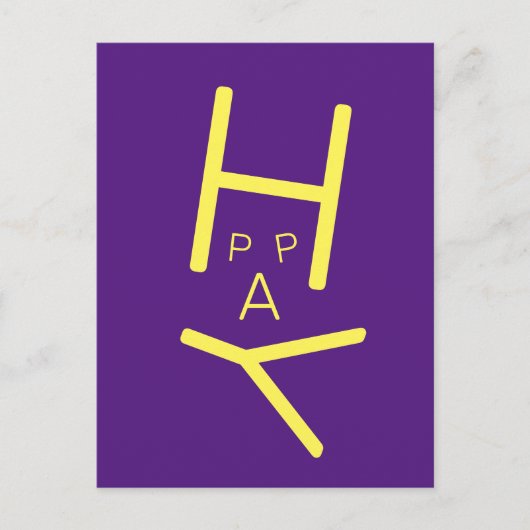 Gelukkig Briefkaart (Voorkant)