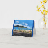 Gelukkig. Camp Hideaway op Netarts Bay Kaart (Gele Bloem)