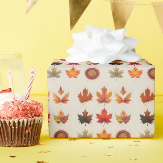 Gelukkig Canada Dag! Cadeaupapier (Verjaardagsfeest)