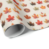 Gelukkig Canada Dag! Cadeaupapier (Rol Hoek)