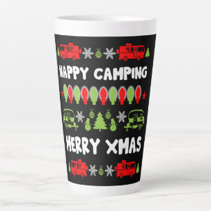 Gelukkig Caravan Kerstseizoen Latte Mok