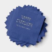 Gelukkig Chanukah Hebreeuwse Stijl #11 Familienaam Folie Servetten (Insitu (Gestapeld))