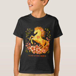 Gelukkig Chinees Maanjaar 2026 Jaar Van Het Paard T-shirt